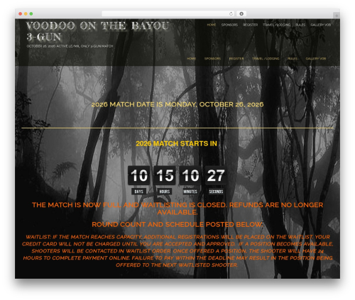 Countdown (countdown) free WordPress plugin - voodoo3gun.com