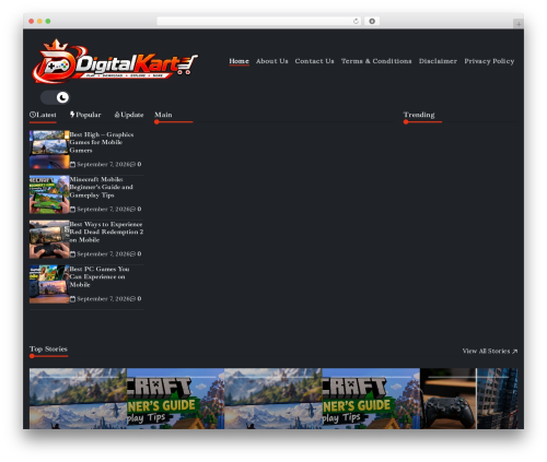 Blogsy free WP theme - digitalkart.co.in Blogsy free WP theme - digitalkart.co.in