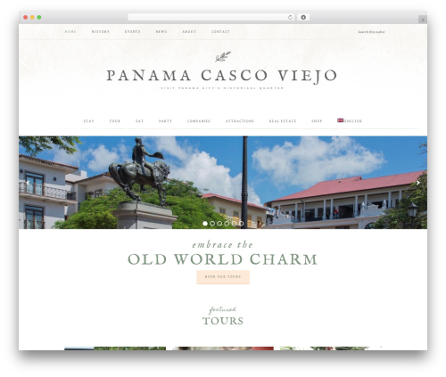 Market Theme WP theme - panamacascoviejo.com