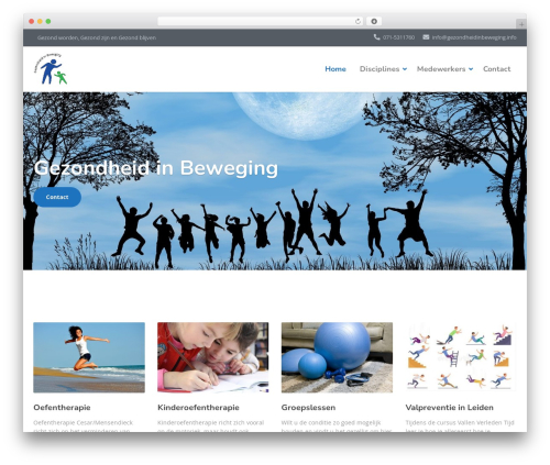 Physio-qt WordPress theme - gezondheidinbeweging.info