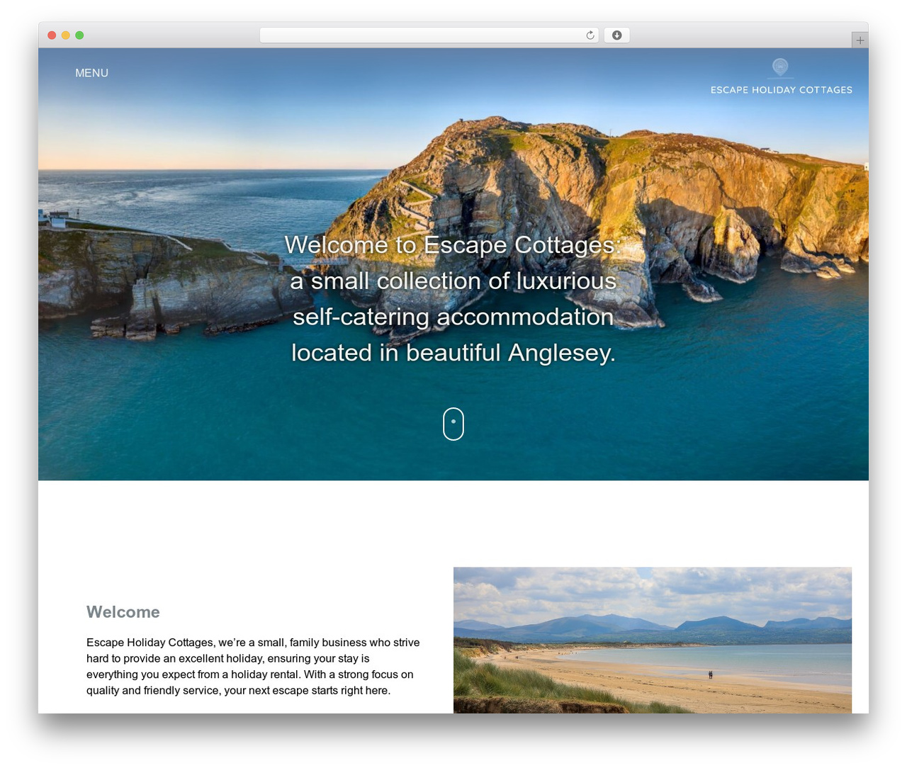 Theme WordPress Creatomatic WordPress Framework - escapecottages.co.uk