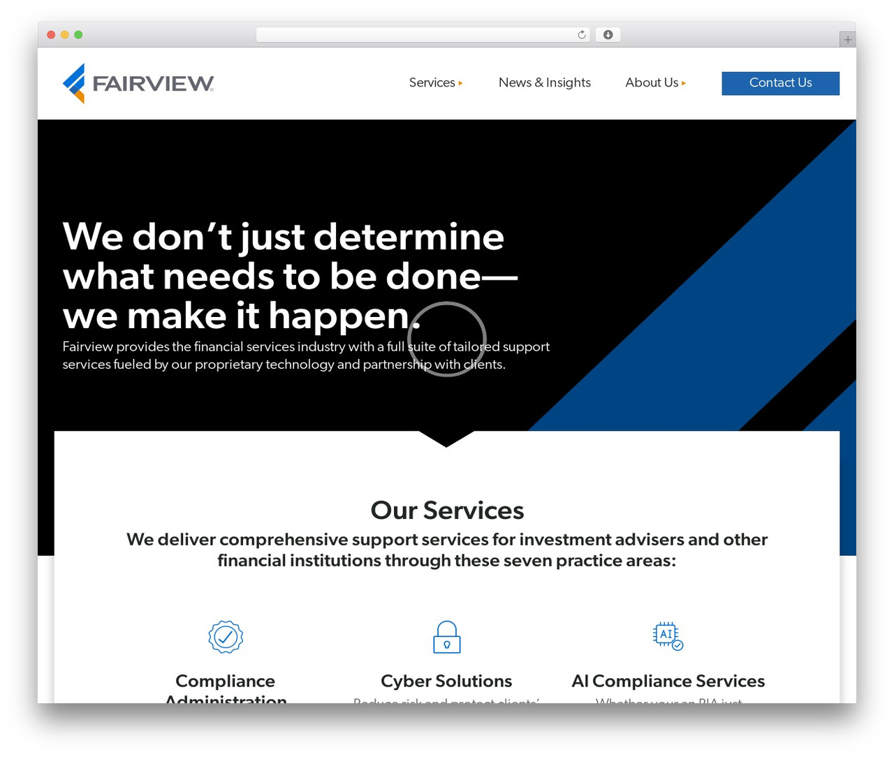 Viewpoint theme WordPress - fairviewinvest.com