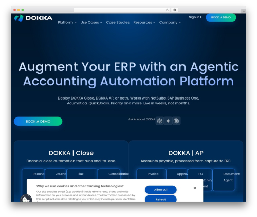 WordPress theme Hello Elementor - dokka.com