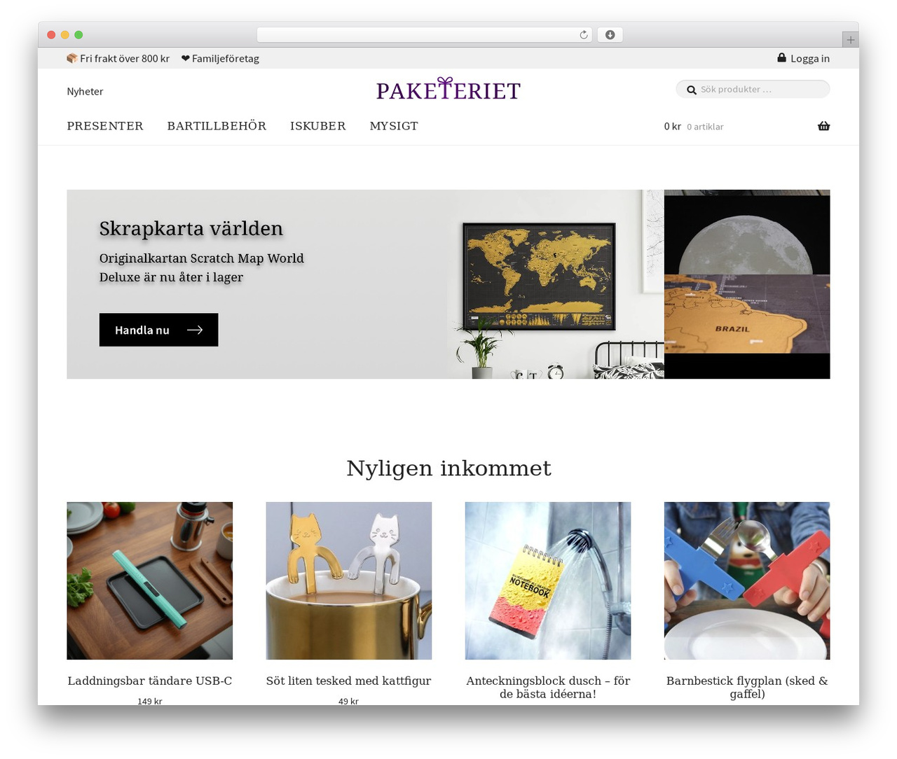 WordPress theme Storefront - paketeriet.se WordPress theme Storefront - paketeriet.se