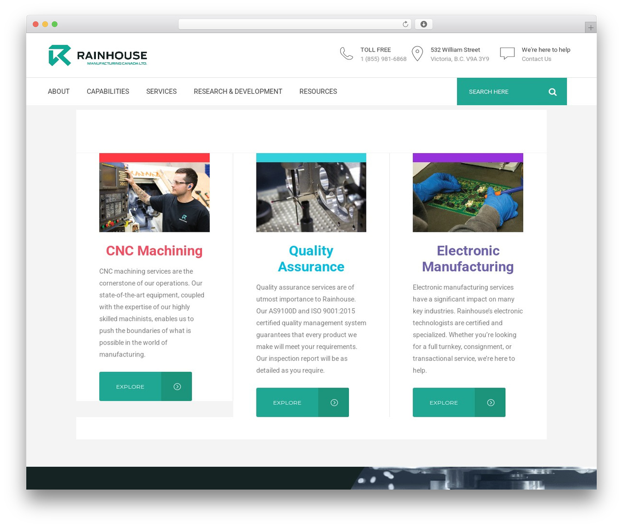 WP theme Rainhouse - rainhouse.com