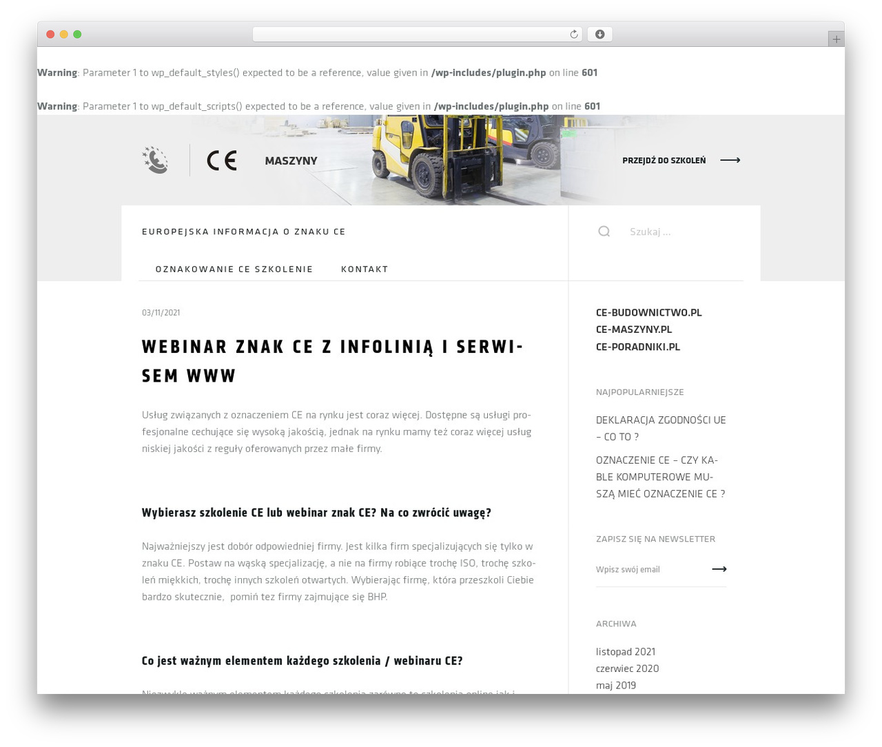 Custom WordPress theme - ce-maszyny.pl Custom WordPress theme - ce-maszyny.pl