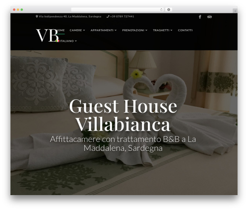 Divi theme WordPress - villabiancalamaddalena.com