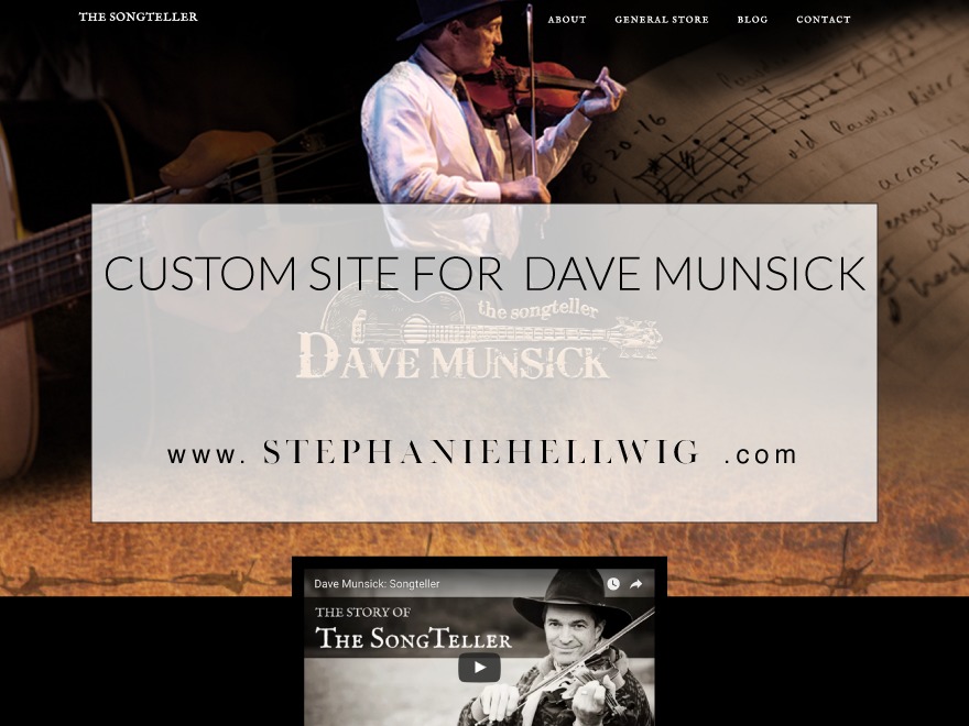 munsick WordPress theme by Stephanie Hellwig
