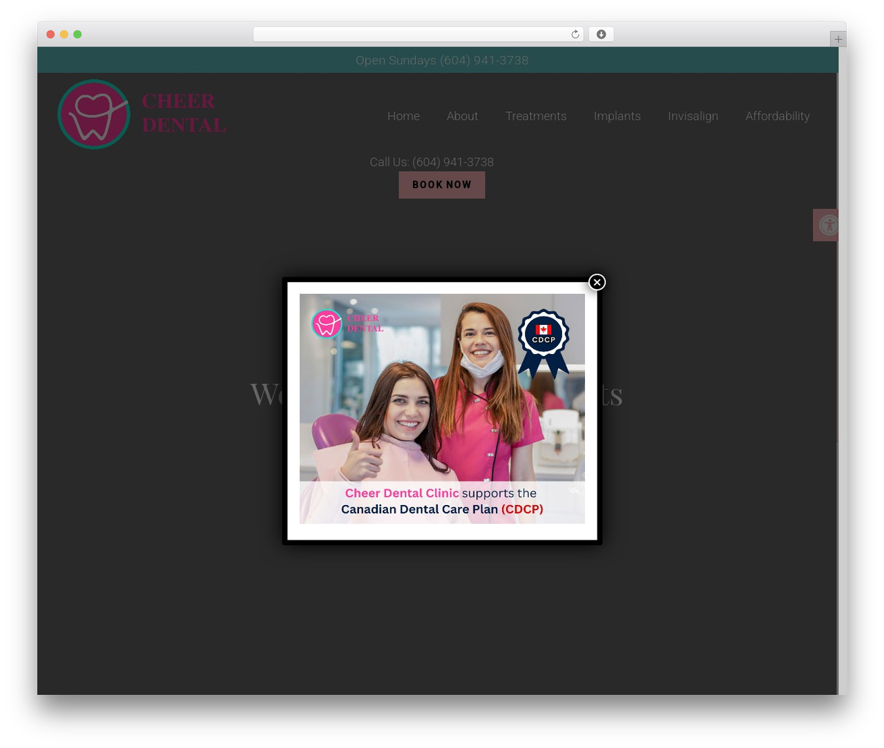 Parent Theme WordPress theme - cheerdentistry.com