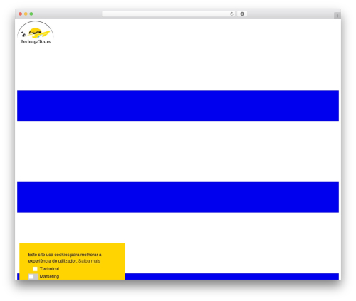 Beautiful and responsive cookie consent addon WordPress plugin - berlengatours.com