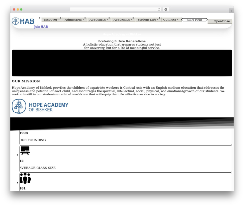 Theme WordPress Etch Child Theme - hopeacademykg.com