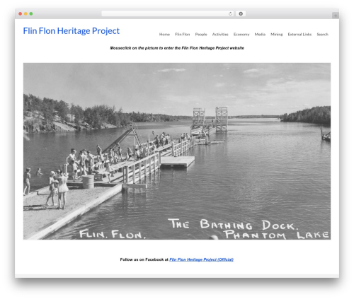 Virtue best free WordPress theme - flinflonheritageproject.com