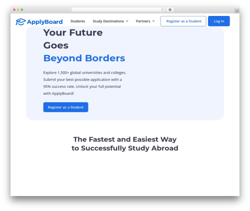 Webify theme WordPress - www.applyboard.com