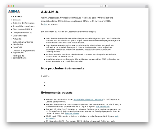 WP theme tiny - anima-ong.fr