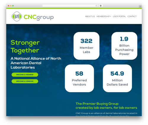 CNC Group WordPress theme - cncgroup.org