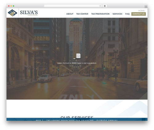 Universal WP WordPress theme - silvasfinancialservices.com