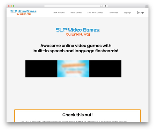 WordPress theme MemberDev Platform - slpvideogames.com