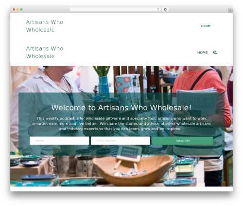 WordPress theme Beaver Builder Theme - artisanswhowholesale.com