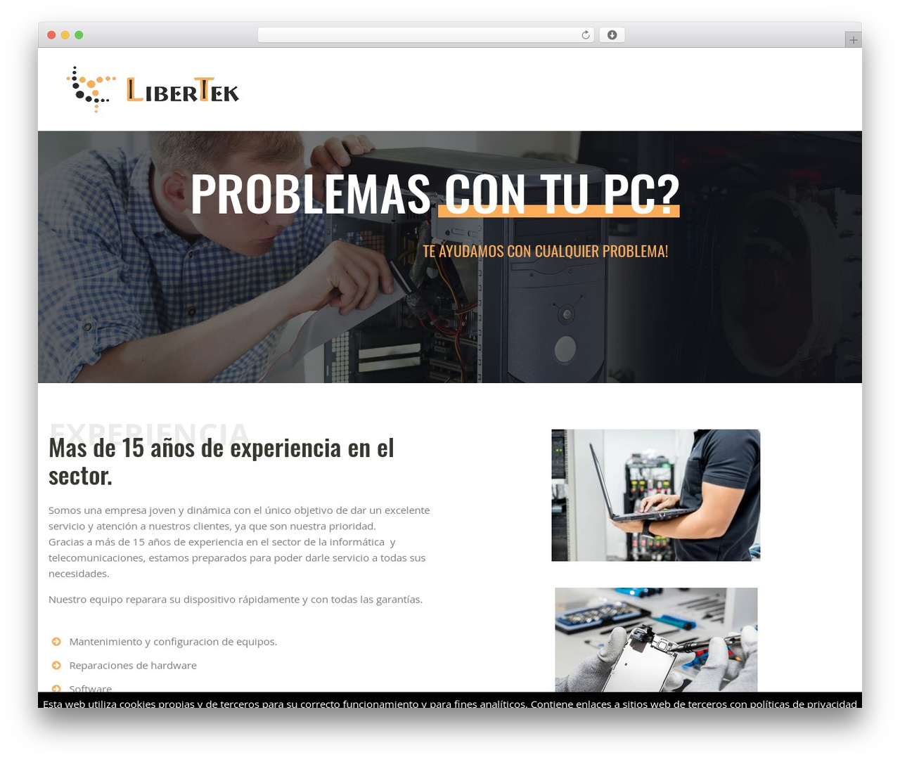 WordPress theme Fixtech - libertek.es WordPress theme Fixtech - libertek.es