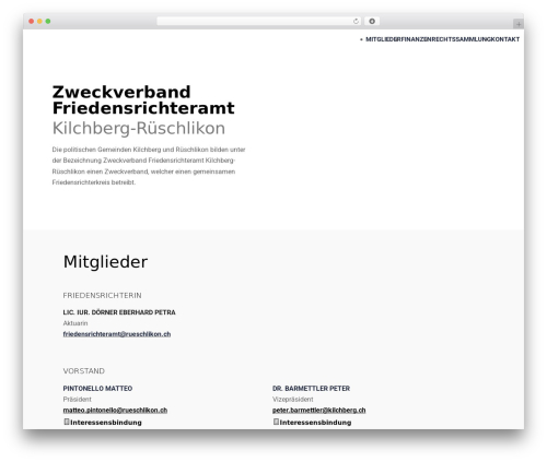 Appku core WordPress plugin - friedensrichteramt-kirue.ch