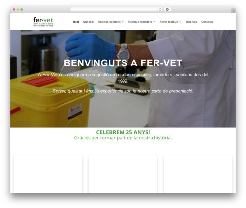 Base Pro Child Theme theme WordPress - fervet.cat