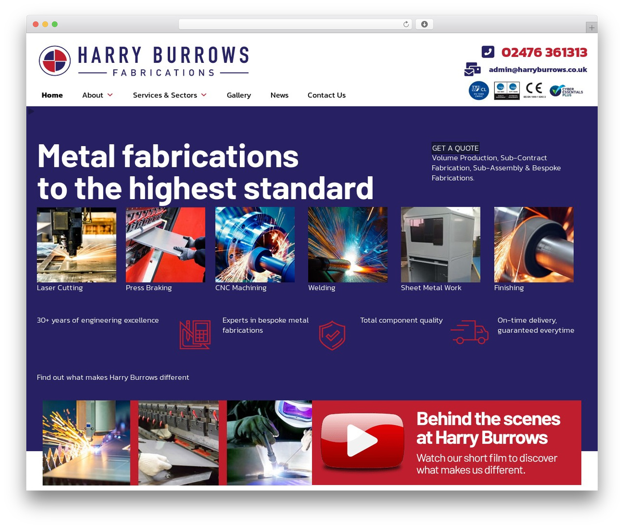 Beaver Builder Theme theme WordPress - harryburrows.co.uk