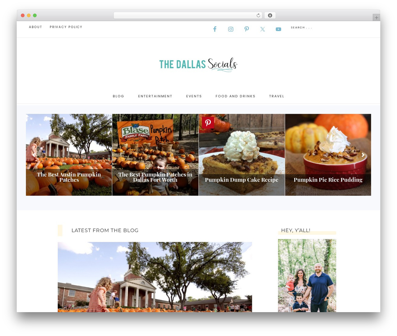 Genesis WordPress website theme - thedallassocials.com Genesis WordPress website theme - thedallassocials.com