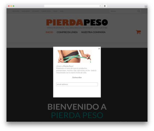 Cherry media parallax WordPress plugin - pierdapeso.cl