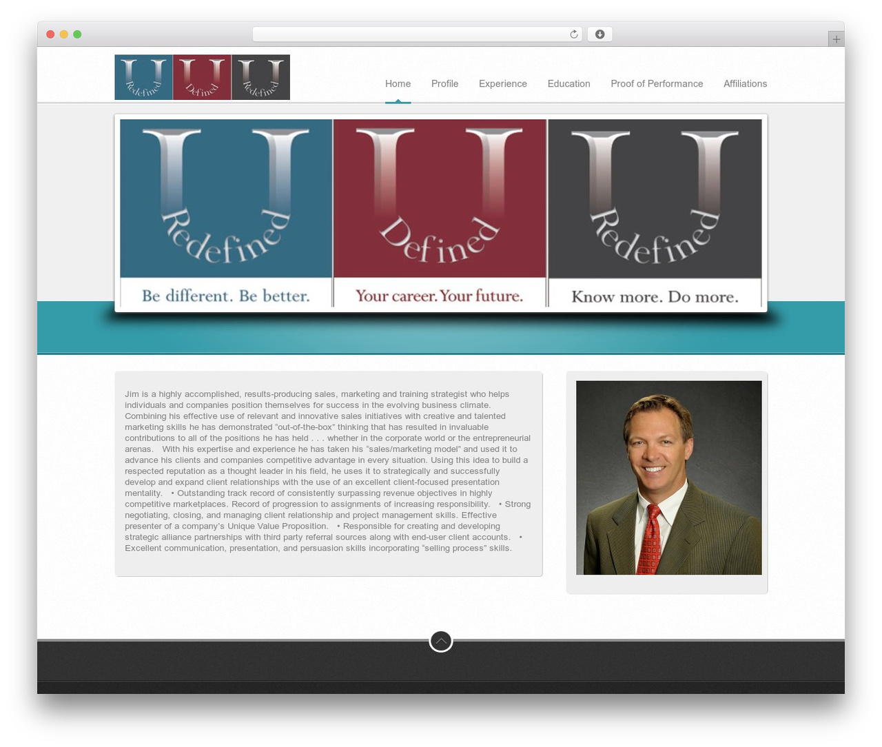 Factory WordPress Theme WordPress theme - jimjaeckels.com