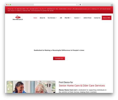 Hydra booking WordPress plugin - macashomecare.com