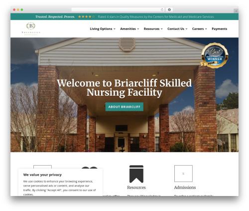 Imavex Development top WordPress theme - briarcliffsnf.com