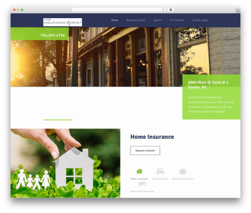 Insurance WordPress Theme WordPress theme - theinsmkt.com