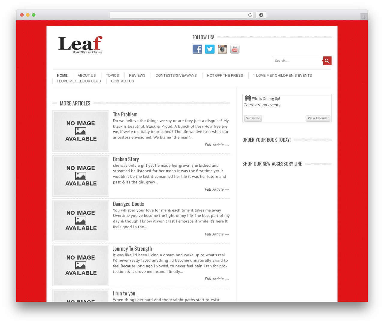 Leaf premium WordPress theme - truchatonline.com Leaf premium WordPress theme - truchatonline.com
