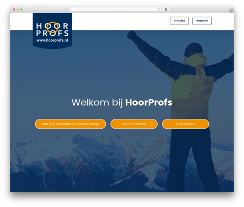Pro theme WordPress - hoorprofs.nl