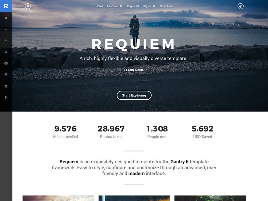 Requiem WordPress theme Requiem WordPress theme