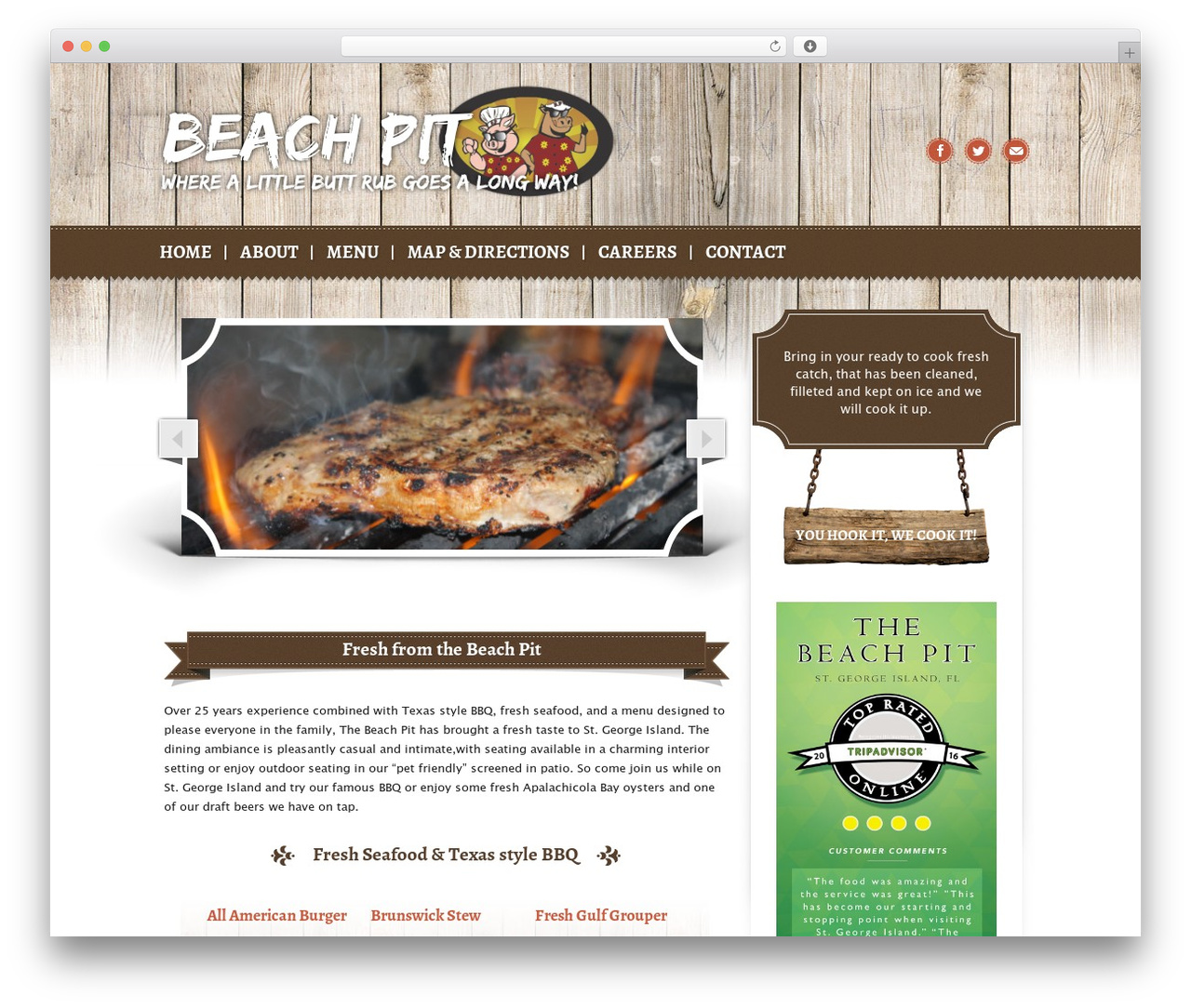 Seafresh top WordPress theme - thebeachpit.com Seafresh top WordPress theme - thebeachpit.com