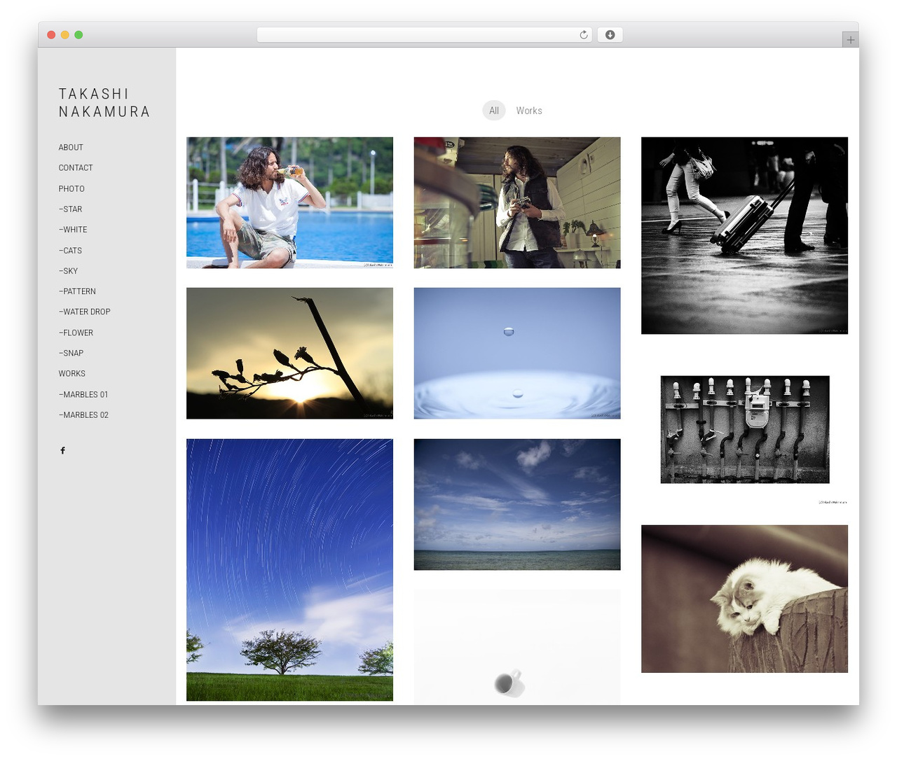 Skylab WordPress theme - takashinakamura.com