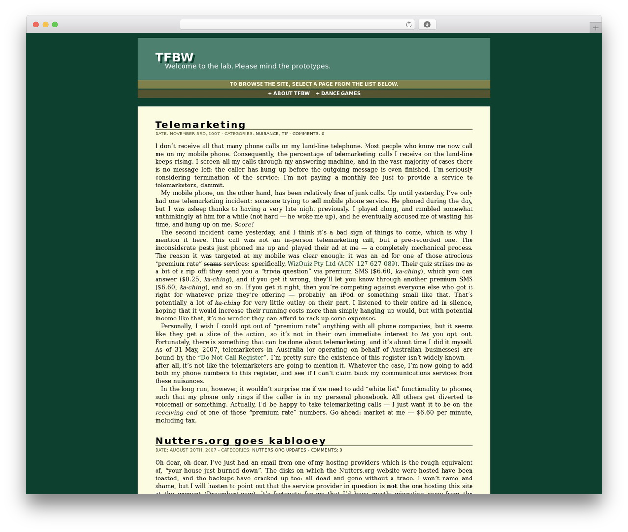 Succinct theme WordPress - tfbw.com Succinct theme WordPress - tfbw.com