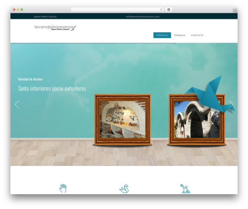 Theme WordPress Crystal WordPress - tevendomismanos.com