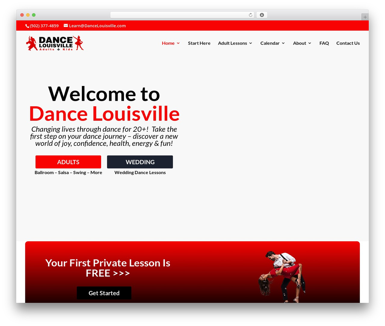 Theme WordPress Divi - dancelouisville.com Theme WordPress Divi - dancelouisville.com