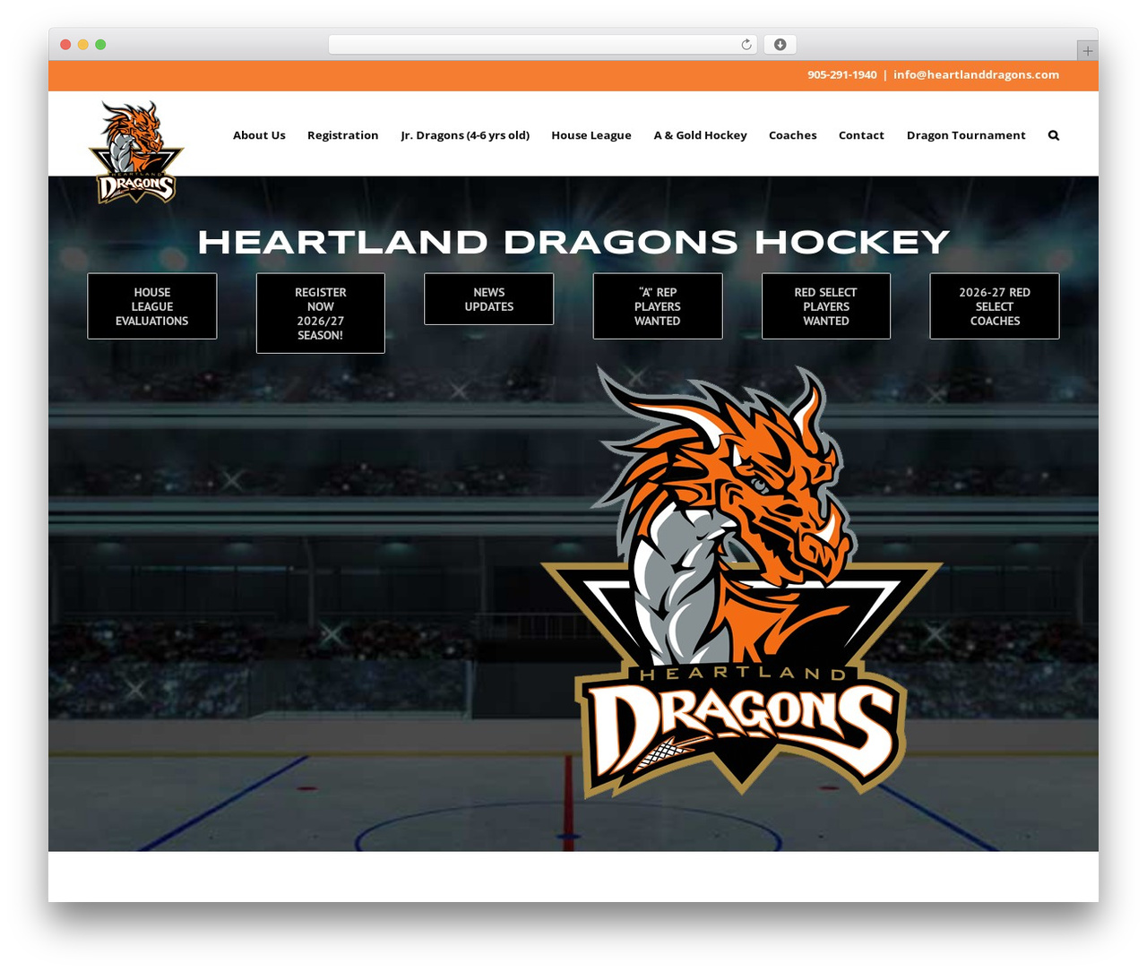 Theme WordPress Avada - heartlanddragons.com