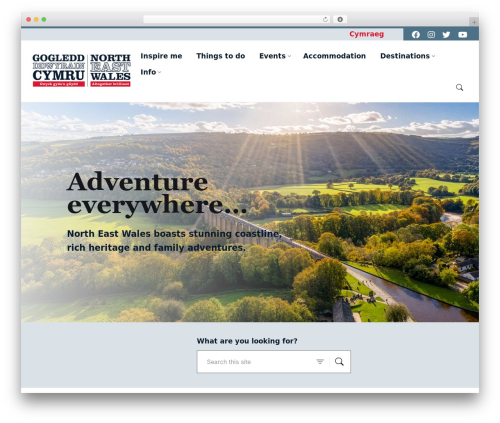 Lsvr events WordPress plugin - northeastwales.wales