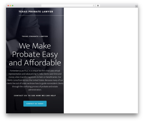 WordPress theme Altitude Pro Theme - texasprobatelawyer.com
