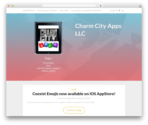 WordPress theme AppPage - charmcityapps.com WordPress theme AppPage - charmcityapps.com