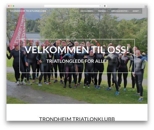 WordPress theme Simple Pro - trondheimtriatlonklubb.no