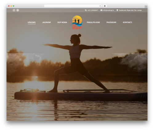 The7 block editor WordPress plugin - sunsup.lv