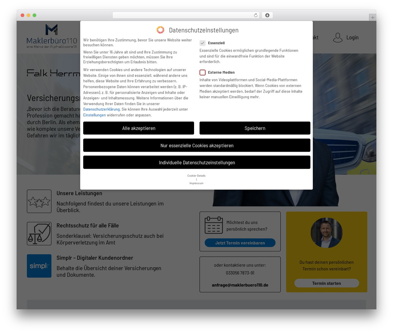 AlphaScore Theme WordPress theme design - maklerbuero110.de AlphaScore Theme WordPress theme design - maklerbuero110.de