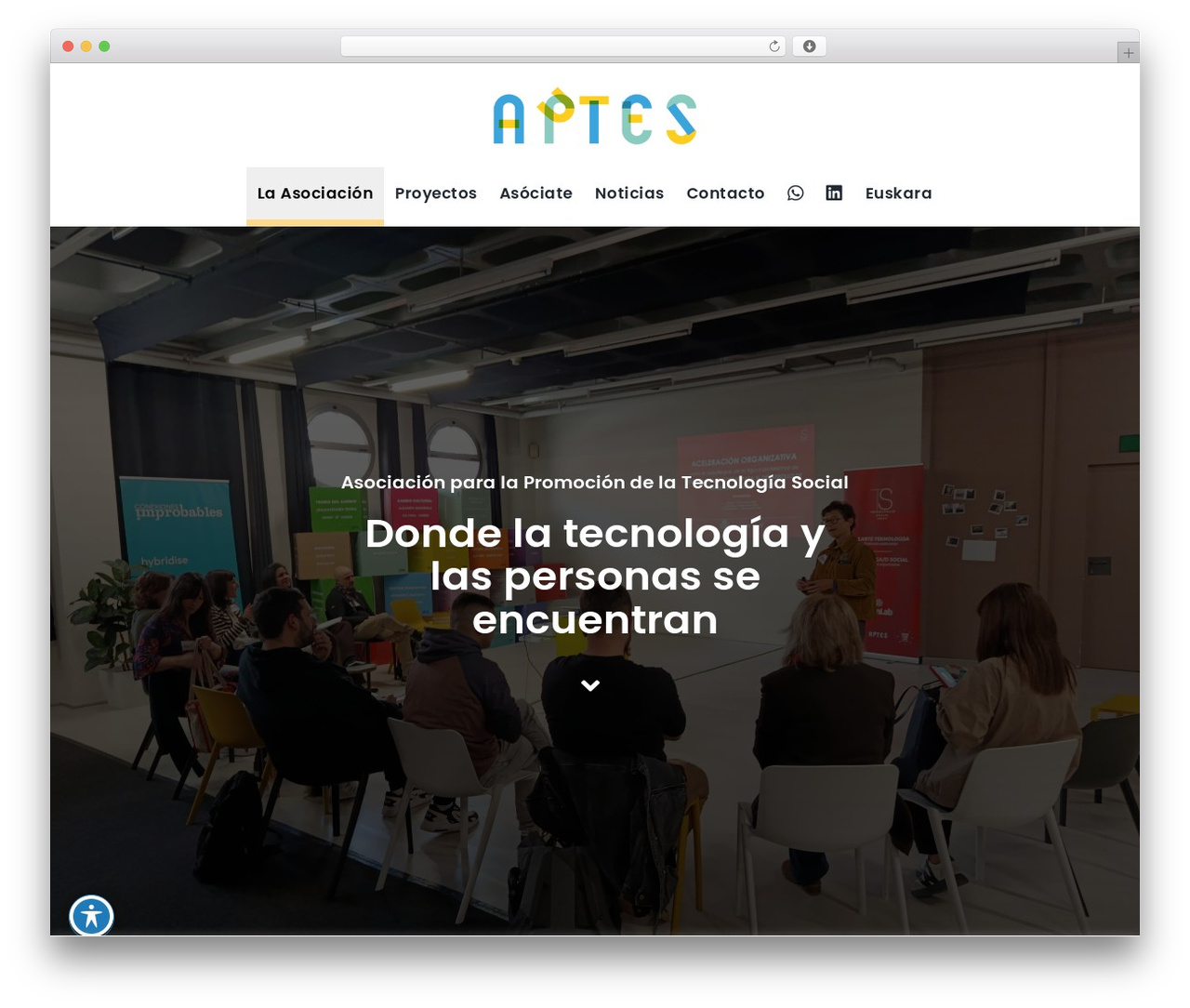 Avada WordPress theme - tecnologiasocial.org