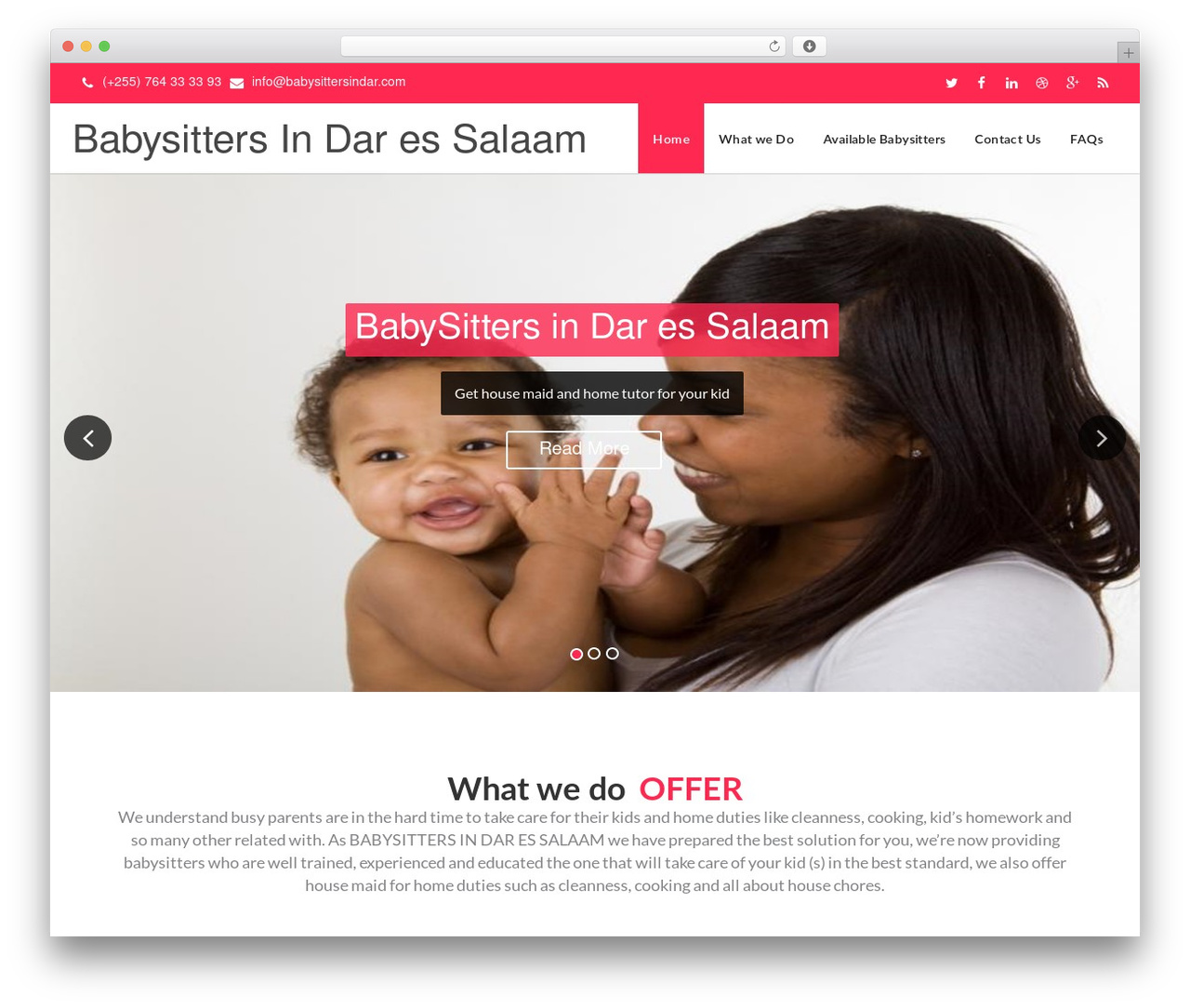 becorp WP theme - babysittersindar.com becorp WP theme - babysittersindar.com