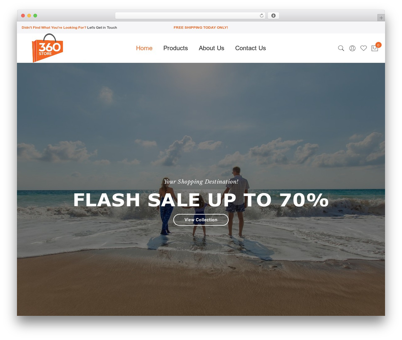 Claue theme WordPress - threesixtystore.com